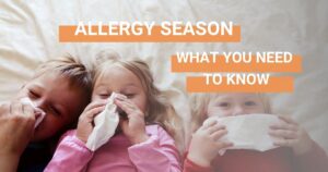 Allergy Season with kids