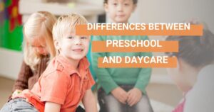 Differences between preschool & daycare programs