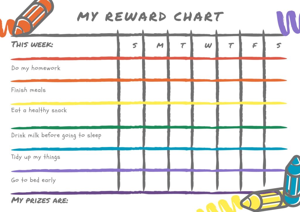 Reward Chart for Children