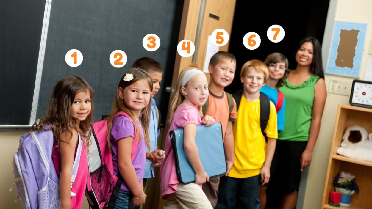 7 kids with one teacher