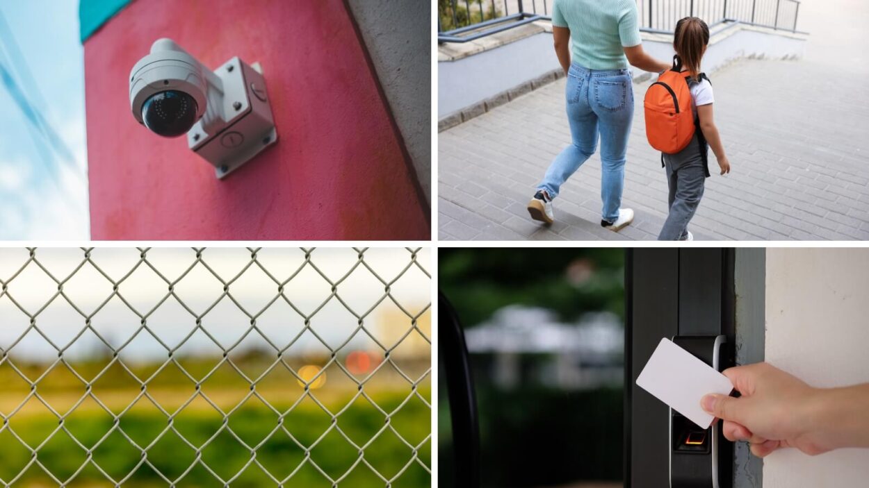 4 types of security measures at a daycare